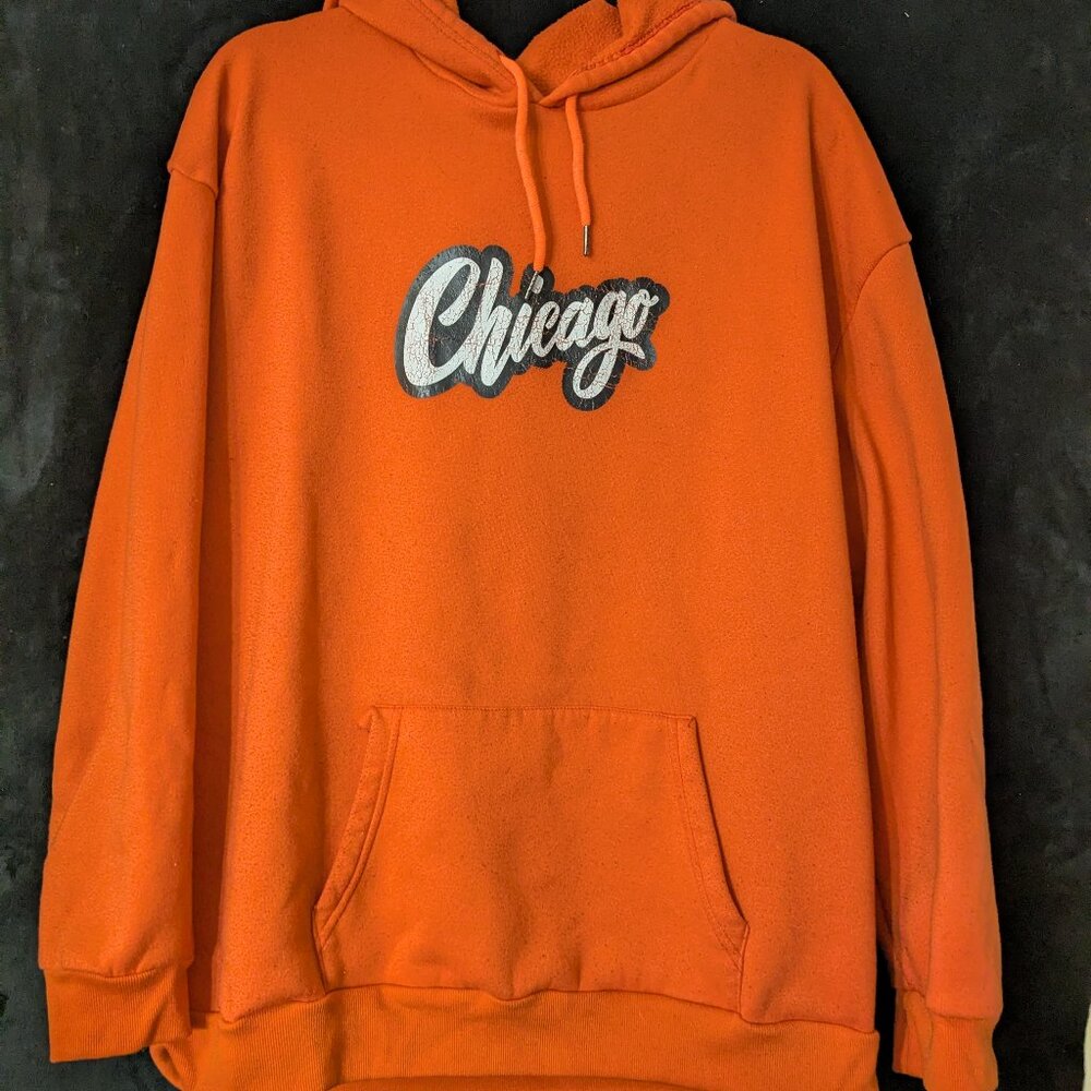 Orange Chicago Hoodie XXL - Size 44